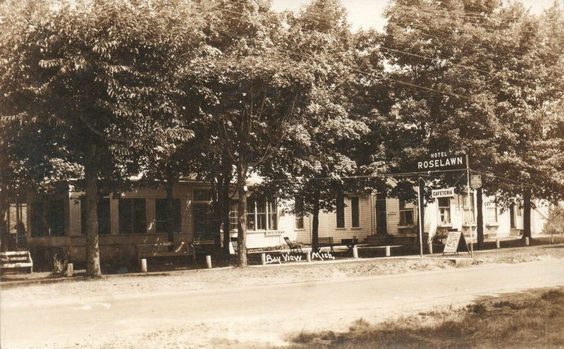 Staffords Bay View Inn (Motel Roselawn) - Postcard